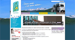 Desktop Screenshot of ch-ariege-couserans.fr